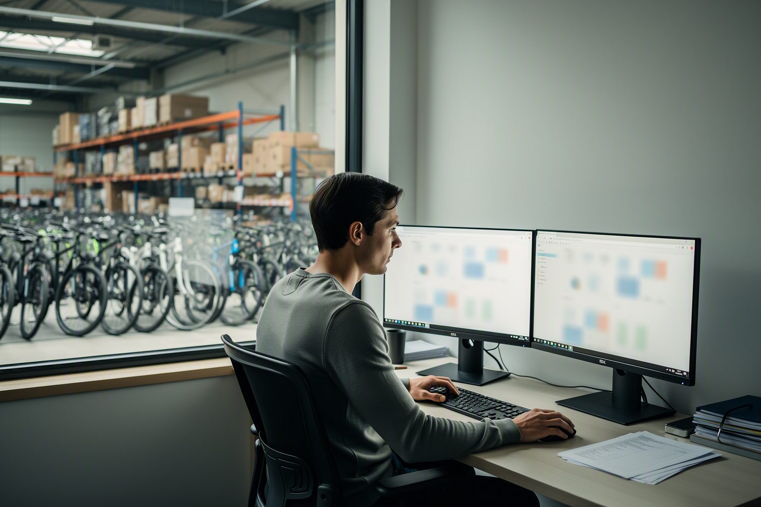 An operations specialist migrating sales data between two systems